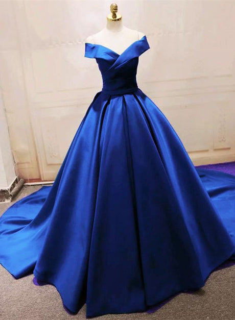 Royal Blue Party Dress Prom Dress Formal Long Formal Gowns Sa2396