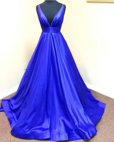 Prom Dress,charming Prom Dress,satin Prom Dress,noble Prom Dress,v-neck Evening Dress,wedding Guest Prom Gowns, Formal Occasion Dresses,formal