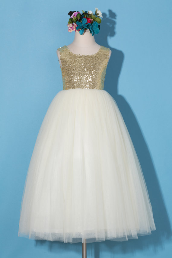Toddler Pageant Dresses Gold