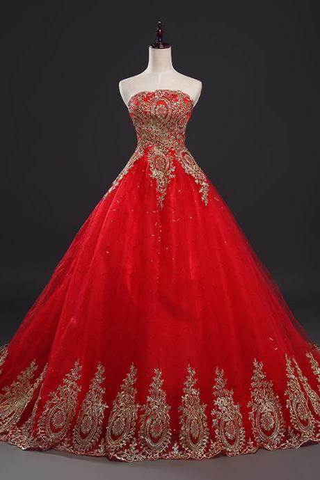 Design Lace Applique With Embroidery Bridal Gwon Bridal Wedding Dress E1