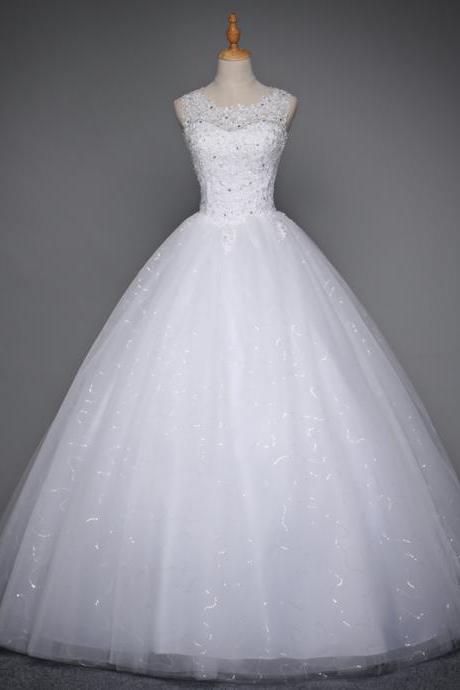 Design Organza Ruffles Fashion With Lace Applique Beading Bodice Bridal Wedding Dress E2