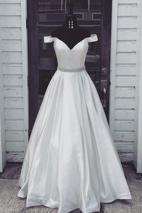 Sexy Long Cap Shoulder Prom Dress , Evening Dress , Party Dress , Bridesmaid Dress , Wedding Occasion Dress , Formal Occasion Dress