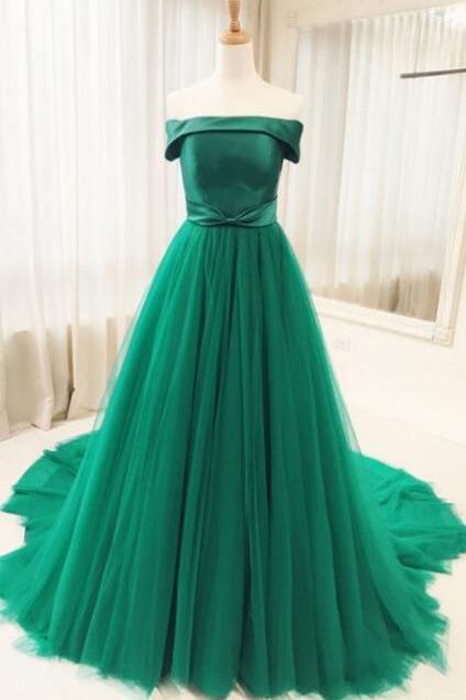 Sexy Full Length Tulle Chiffon Prom Dress , Evening Dress , Party Dress , Bridesmaid Dress , Wedding Occasion Dress , Formal Occasion Dress