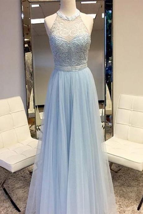 Light Blue Prom Dress, Prom Dresses,graduation Party Dresses,