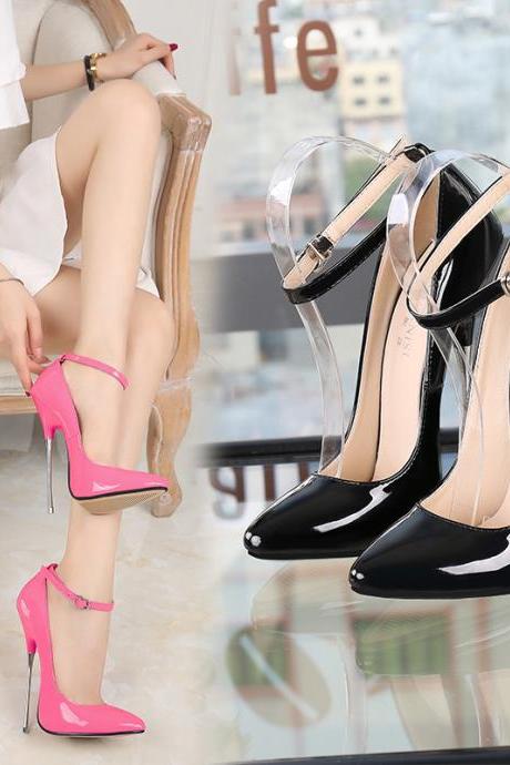 Sexy High heels women's Point toe pumps (Heel 16cm) S035