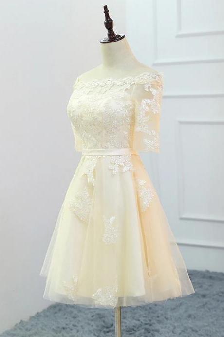 Special Occasion Dress Elegant Prom Dresses With Half Sleeve 2022 Princes Boat Neck Evening Party Gowns N030