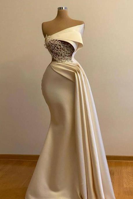 Off Shoulder Prom Dress With Cape, Wedding Gown,bridal Dress, Engagement Dress, African Clothing Ss108