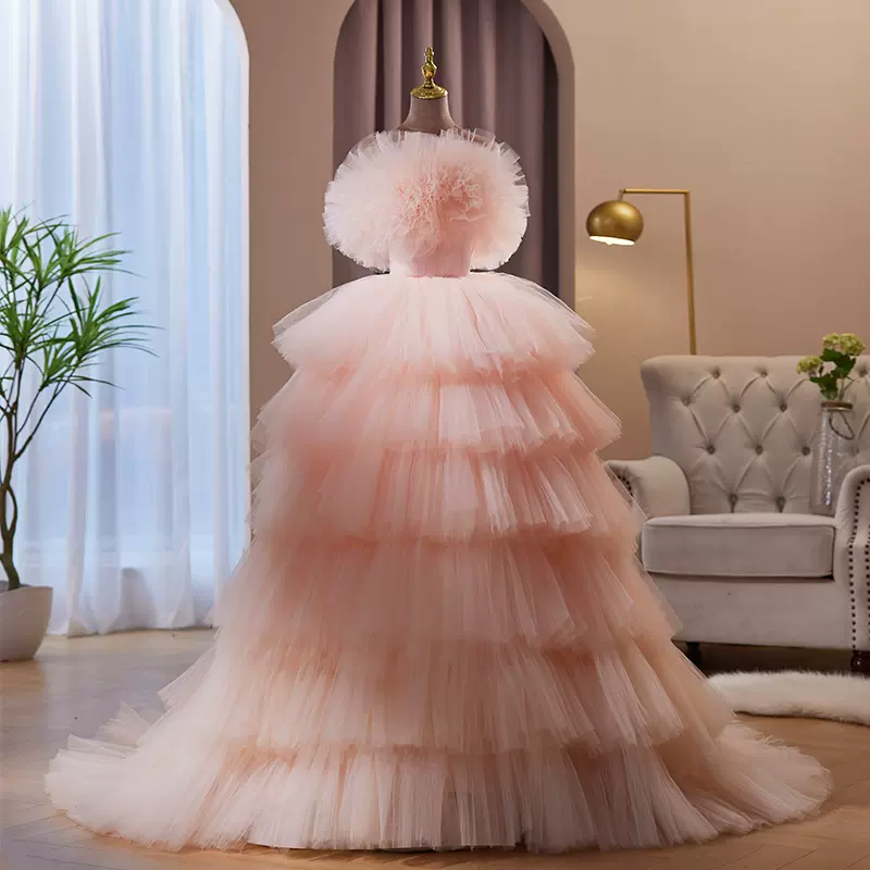 Pink Ball Gown Prom Dress Evening Dress Custom Size Ss296