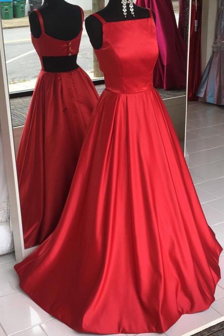 Red Prom Dress Long Prom Dresses Evening Dress Dance Dress Ss561
