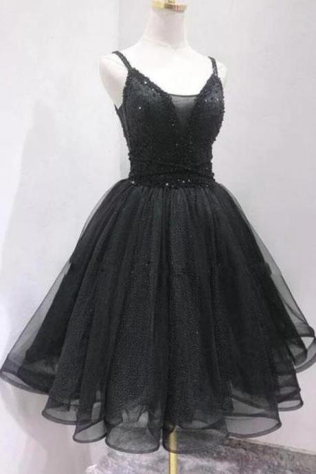 Elegante Homecoming Dress Spaghetti Strap Prom Dress Ss897