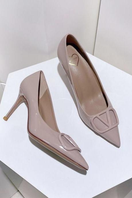 Pattern Fashion Sexy Pointed Toe Pumps Comfortable And Elegant Women&amp;#039;s Shoes Sexy Party High Heels H150
