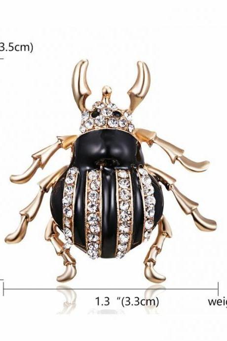 Fashion Rhinestone Crystal Animal Brooch Pin Women Gift B059