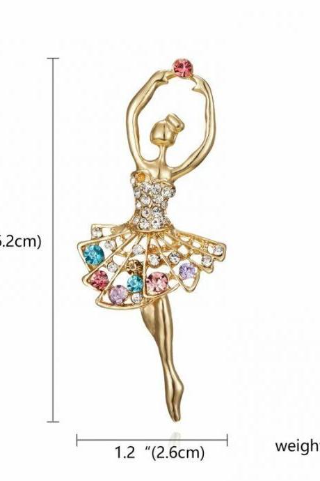 Fashion Rhinestone Crystal Animal Brooch Pin Women Gift B072