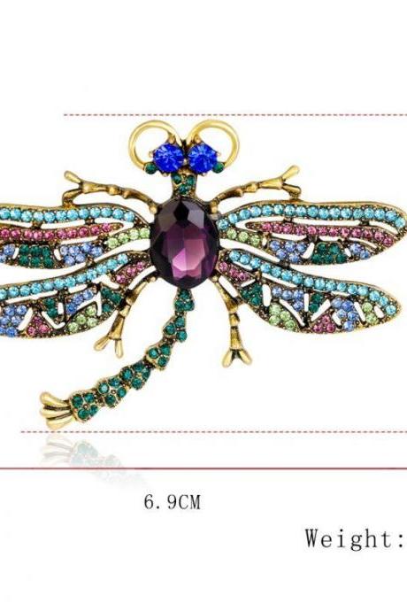 Crystal Pearl Animal Brooch Pin Wedding Bridal Jewellery B095
