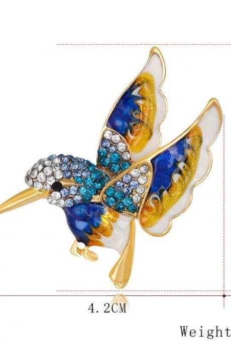 Crystal Pearl Animal Brooch Pin Wedding Bridal Jewellery B104