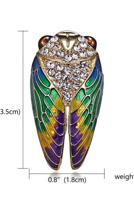 Crystal Pearl Animal Brooch Pin Wedding Bridal Jewellery B141