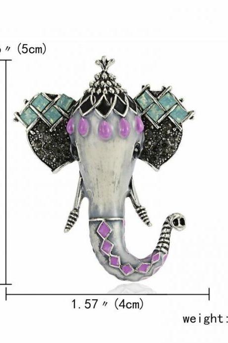 Crystal Pearl Animal Brooch Pin Wedding Bridal Jewellery B166