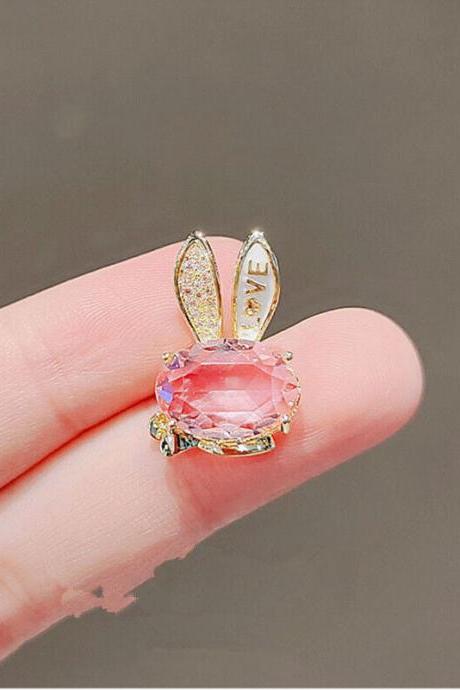 Colorful Crystal Flower Rhinestone Brooch Pin Fashion Women Jewelry B182