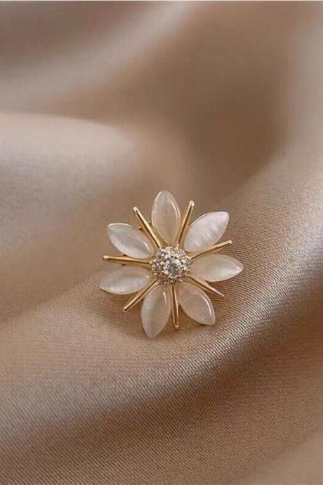 Fashion Zircon Crystal Brooch Pin Brooch Women Gift Jewelry B196