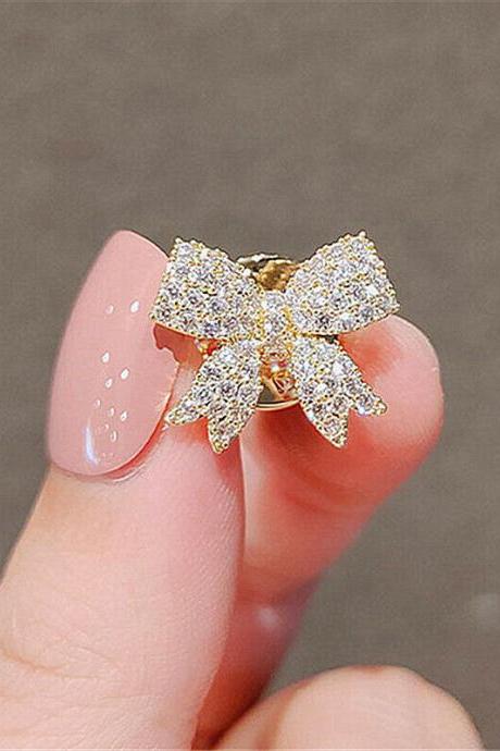 Fashion Zircon Crystal Brooch Pin Brooch Women Gift Jewelry B199
