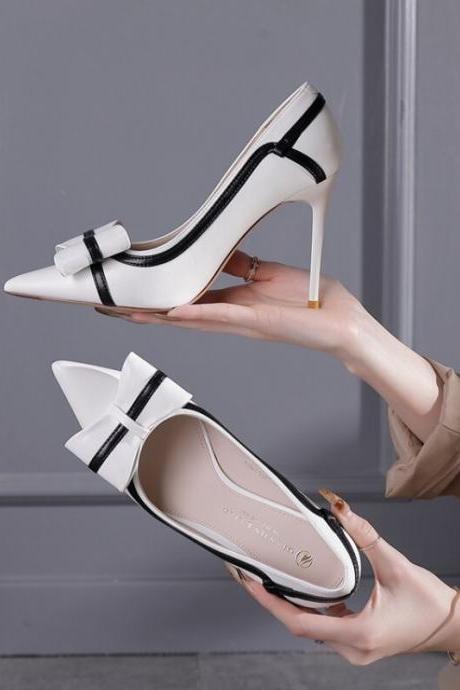 Women Heels Pumps Shoes Elegant Woman Heeled Loafers H264