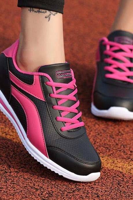 Women&amp;#039;s Shoes Mesh Breathable Anti-slip Sports Shoes Women&amp;#039;s Lightweight And Versatile Casual Shoes H483