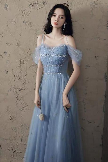 Blue Evening Dress Prom Dress Sa1119