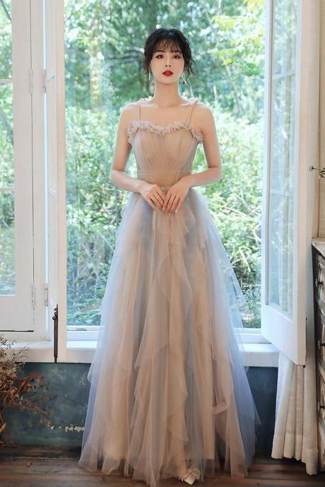 Birthday Dress,formal Dress, Spaghetti Strap Bridesmaid Dress,custom Made Sa1272