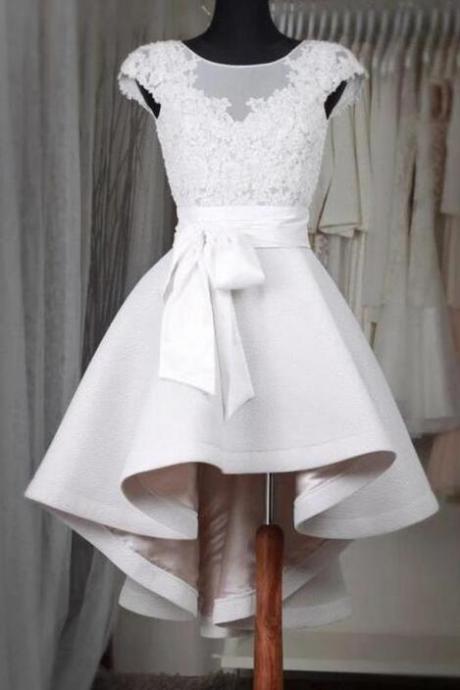 Short Wedding Dress High Low,bride Dress Wedding Gown Formal Dress Sa1326