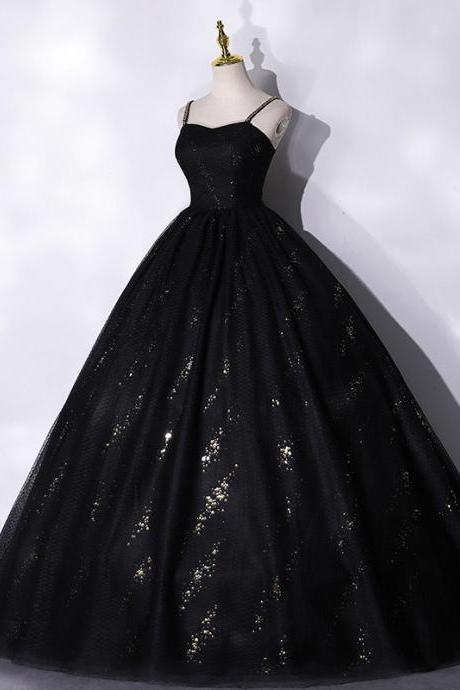 Black Strapless Prom Dress Long Evening Dress Sa1877