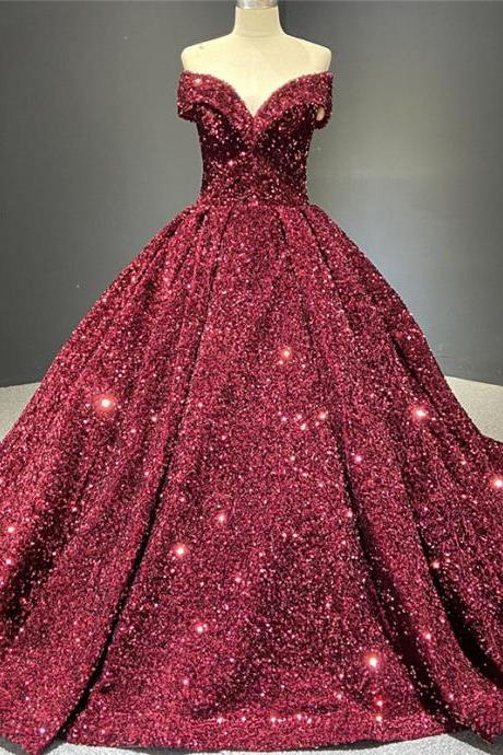 Wine Red Full Length Prom Dress Evening Dress Formal Occasion Dress Sa1905