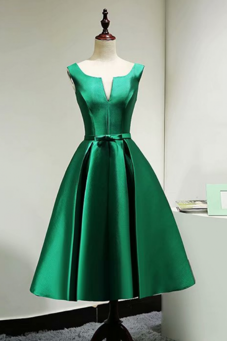 Homecoming Dresses With Belt Evening Cocktail Gown Bridesmaid Formal Graduation Dresses Sa2451