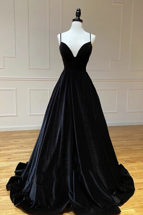 Black Long Prom Dress Evening Dress Senior Prom Dresses Formal Dress Sa2517