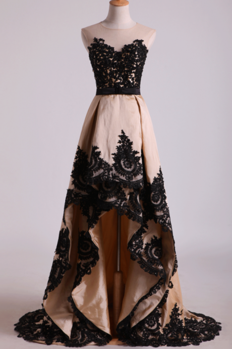 Prom Dresses Lace Applique Evening Dresses Formal Dress Sa2531