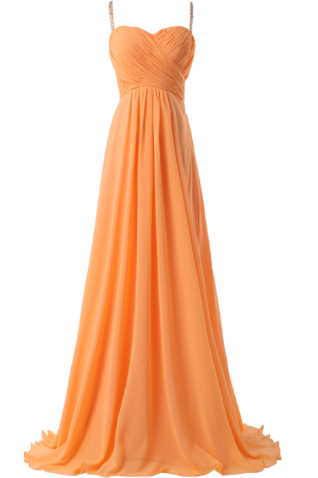 Backless Chiffon Long Prom Dresses Ruched Formal Party Dresses Sa2552