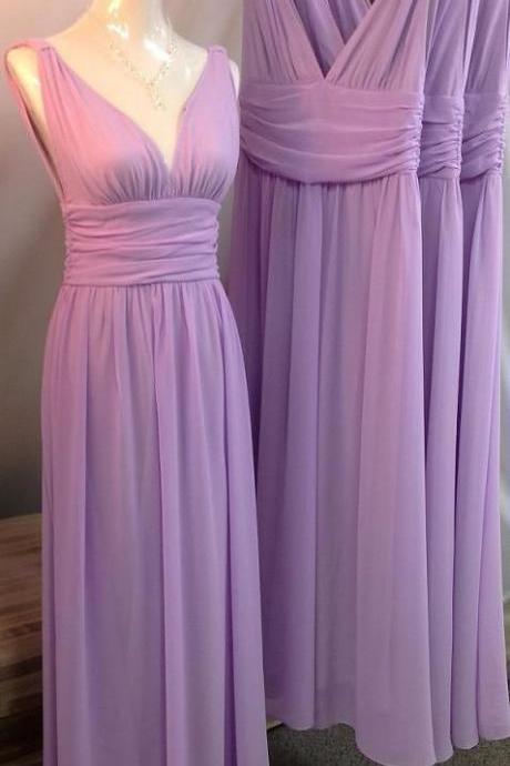 Long Bridemaids Dresses Spaghetti Purple Lavender Plus Size Wedding Party Dress Sexy Evening Ja123