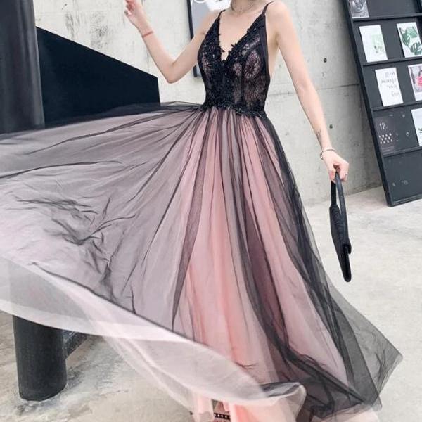 black floral maxi dress Satin Lana Del Rey con Color:Neon Royal LED Light Dress