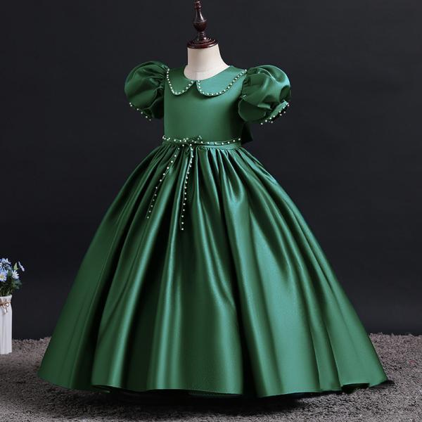 pleated dress Declan Satin Pleated Dress