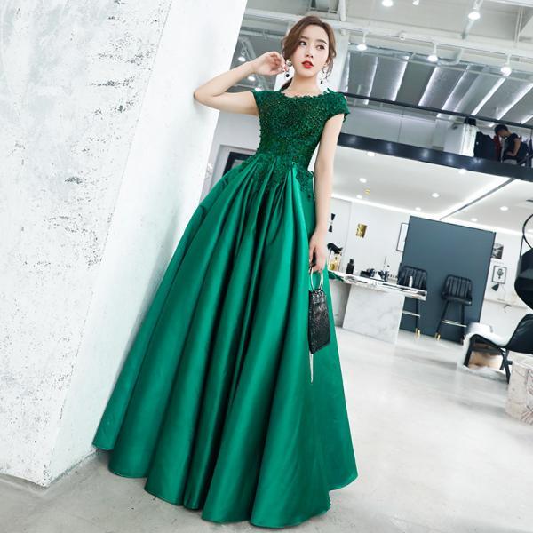 Simple Off Shoulder Satin Long Prom Dress, Dark Purple Party Dress Evening Gown C1673