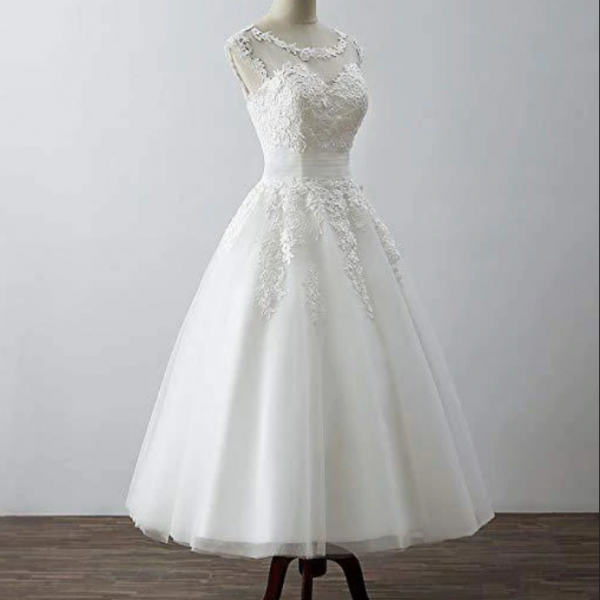 Prom Dresses Tulle Lace Short Prom Dress Formal Bridesmaid Dress SA2498