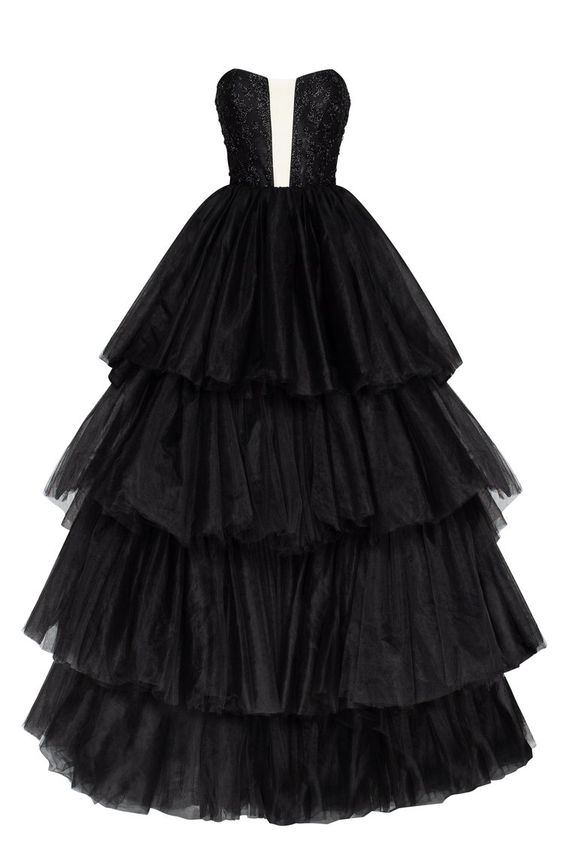 Black Ball Gown Prom Dress Evening Dress on Luulla