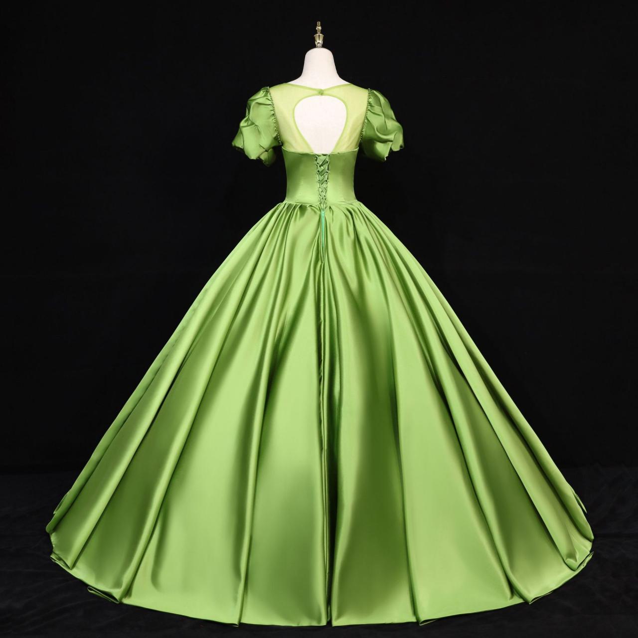 Green Ball Gown Prom Dresses Bridal Wedding Evening Dress on Luulla