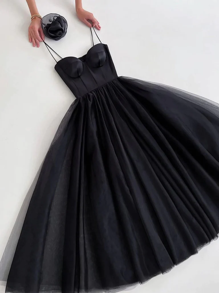 black velvet prom dress A Line Long Sleeves Dresses P1918 – PreppyDress Size:XXXL Prom Dress Shops Dusty Women Lace Short Sleeve Dress