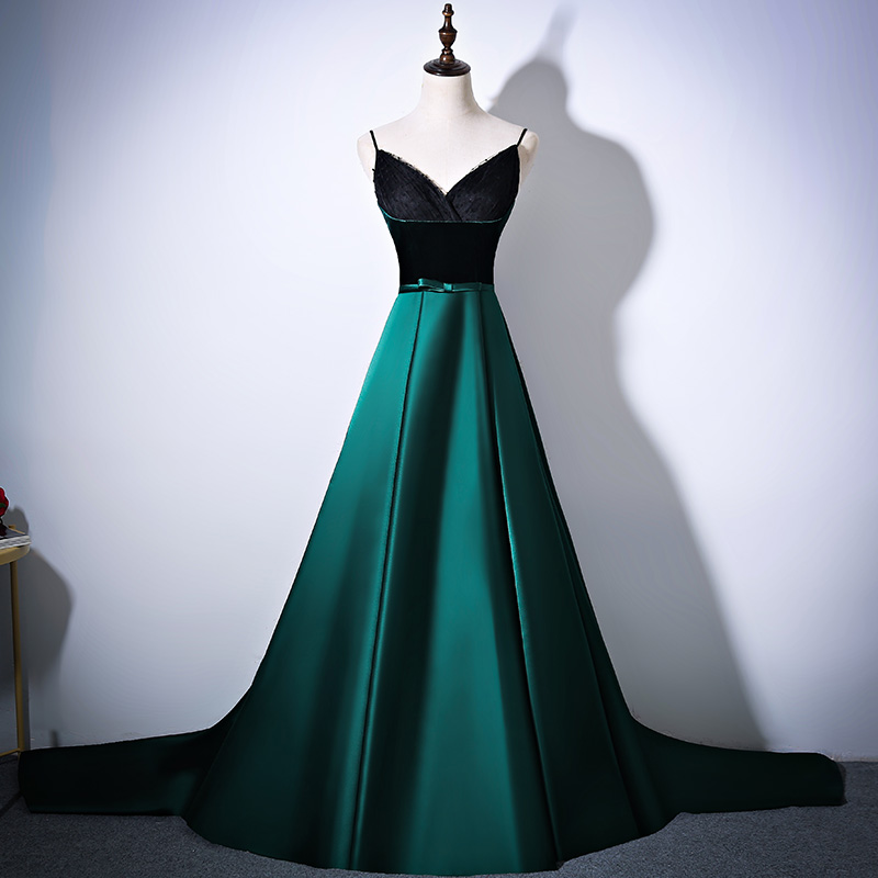 long sleeve lace a line wedding dress Modest V-Neck A-line Black Dress Versace: Biểu Multi Color:Wine