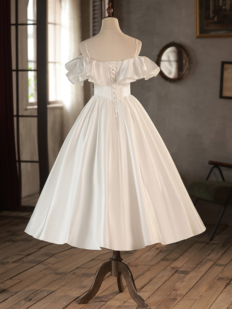 Brynn A-Line Tea Length Dress