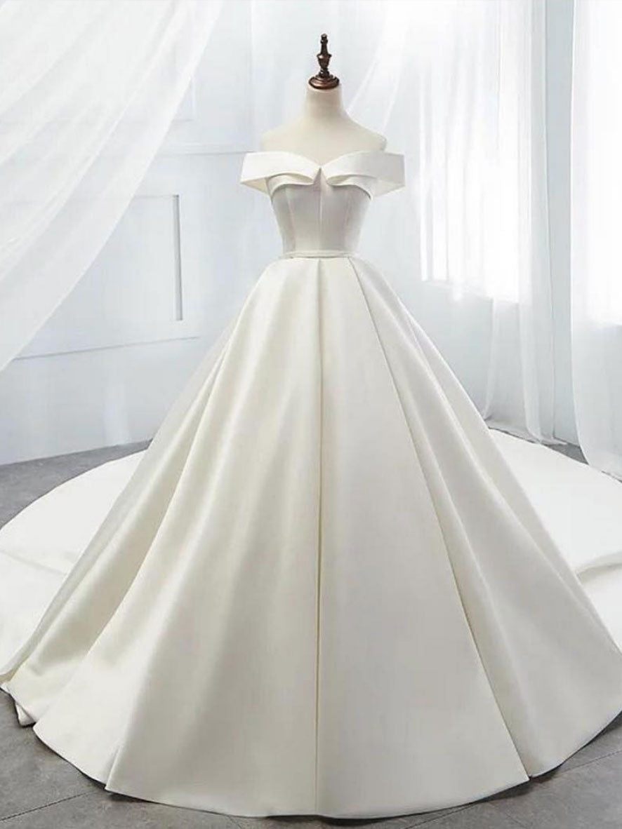 Prom dresses long white | Evening dresses cheap,DS14007